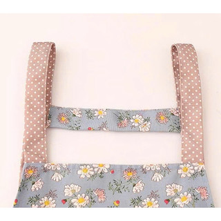 [HOT] Tạp dề làm bếp họa tiết hoa cỏ, có túi và chỗ lau tay xin xò chống nước mẫu mới 2025 ...