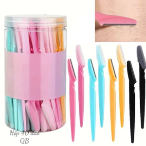 Lọ 40 Dao Cạo Lông Mày, Dao Cắt Tỉa Lông Mày, Dạo Định Hình Lông Mày ...