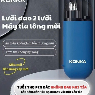 [HOT] Máy Cắt Tỉa Lông Mày, Lông Mũi, Lưỡi Dao Xoay 2 Chiều, Sạc Pin Chống Nước Nhỏ Gọn Tiện Lợi ...