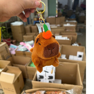[HOT] Móc Khóa Móc Treo Cặp Sách Capybara Cực Đáng Yêu, Có Thể Quẫy Đuôi ...