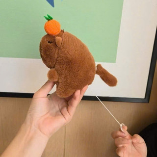 [HOT] Móc Khóa Móc Treo Cặp Sách Capybara Cực Đáng Yêu, Có Thể Quẫy Đuôi ...