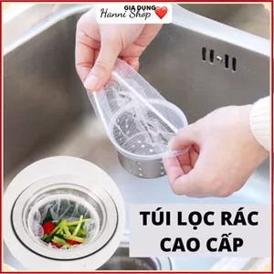 COMBO 500 TÚI LƯỚI LỌC RÁC THÔNG MINH HELFER CHO BỒN RỬA CHÉN BÁT - Siêu Rẻ