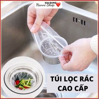 COMBO 500 TÚI LƯỚI LỌC RÁC THÔNG MINH HELFER CHO BỒN RỬA CHÉN BÁT - Siêu Rẻ