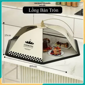 LỒNG BÀN COOKING TRÒN VUÔNG - Gấp Gọn Tiện Lợi Cho Gia Đình