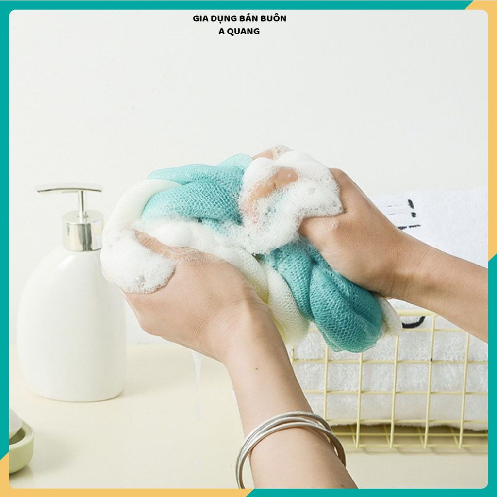(COMBO 5) BÔNG TẮM DÀI CAO CẤP - Giúp Chà Lưng Và Tẩy Da Chết Hiệu Quả