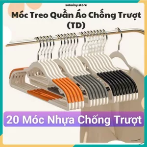 MÓC TREO QUẦN ÁO CHỐNG TRƯỢT - Giải Pháp Gọn Gàng Cho Tủ Đồ