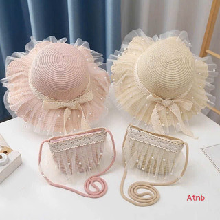 [HOT] Set 2 mũ và túi cói cho bé yêu , mũ túi cói tự nhiên an toàn cho bé ...
