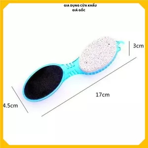 CHÀ GÓT CHÂN 4 TRONG 1 TIỆN ÍCH - Cây Chà Gót 2 Đầu Làm Mềm Gót-Dụng Cụ Chà Gót Làm Đẹp Da Chân Tại Nhà