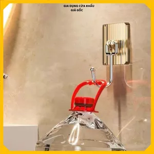 SET 4 MÓC DÁN TƯỜNG GALAXY CAO CẤP - Móc Siêu Dính Kiểu Dáng Tròn Sang Trọng