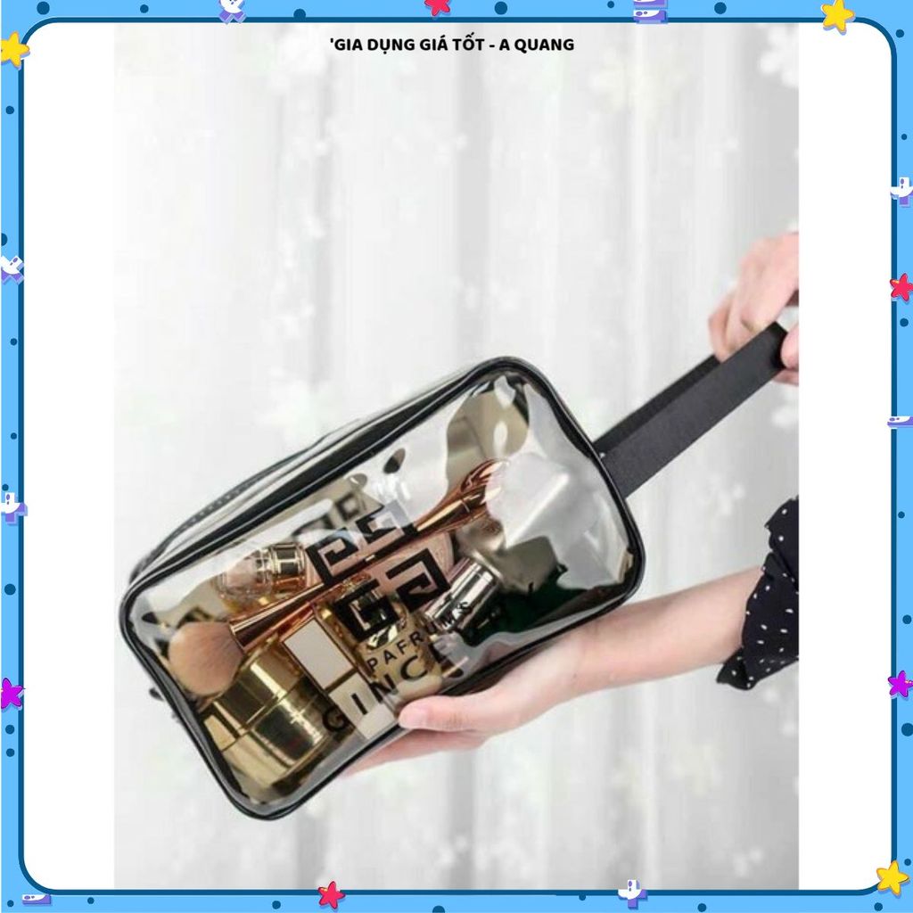 SET 3TUI ĐỰNG MĨ PHẨM TRONG SUỐT BẰNG NHỰA PHÙ HỢP ĐI DU LỊCH VÀ DÃ NGOẠI
