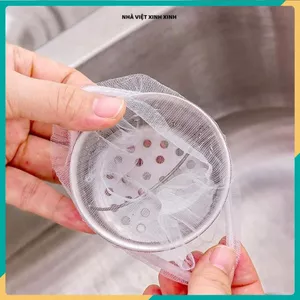TÚI LỌC RÁC LIGHTBULB TIỆN DỤNG CAO CẤP, Túi Lưới Tự Phân Hủy, Giữ Vệ Sinh Bồn Rửa, Dễ Thay Thế