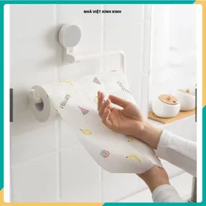 KHĂN GIẤY ĐA NĂNG LAU BẾP LAU TAY 20CM/25CM, cuộn giấy tái sử dụng tiện lợi, Khăn Giấy Gia Đình