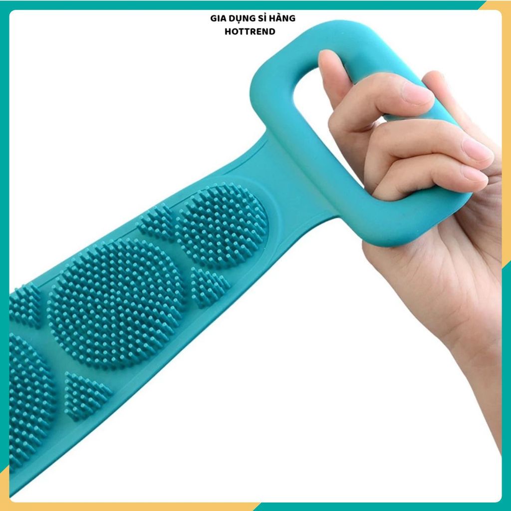 (COMBO 2) DÂY KỲ LƯNG MASSAGE - Chất Liệu Silicon Mềm Mại, Tẩy Da Chết Toàn Thân