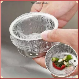 TÚI LỌC RÁC BỒN RỬA CHÉN KONOHA - Túi Lưới Lọc Rác Chất Liệu Tự Phân Hủy Tiện Dụng