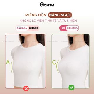 Miếng độn ngực tạo khe GOMTAT, miếng dán nâng ngực thiết kế 2 mặt keo, bám dính tốt - JR-999
