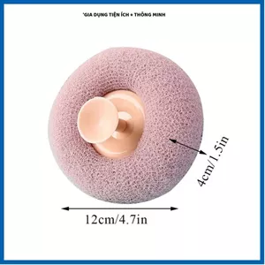 BÔNG TẮM CHÀ LƯNG MASSAGE GẮN TƯỜNG TIỆN DỤNG, Tẩy Tế Bào Chết, Dễ Sử Dụng, Tiện Lợi