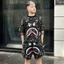 Bộ Quần Áo Nam Hè thêu Bape In Hình Cá Mập Siêu Chất, Bộ Quần Áo Boy Phố Chất Cotton Cao Cấp Hot 2025 Hot Trend 2026