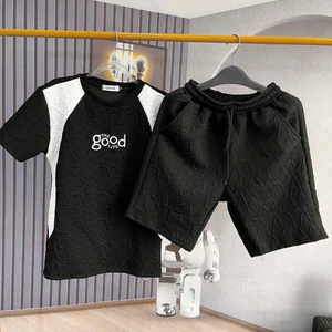 Áo Thun Nam Cổ Tròn Rập Vân Lệ Vi Vải Cotton Xốp Cao Cấp Hot Hè 2026 Hot Trend 2026