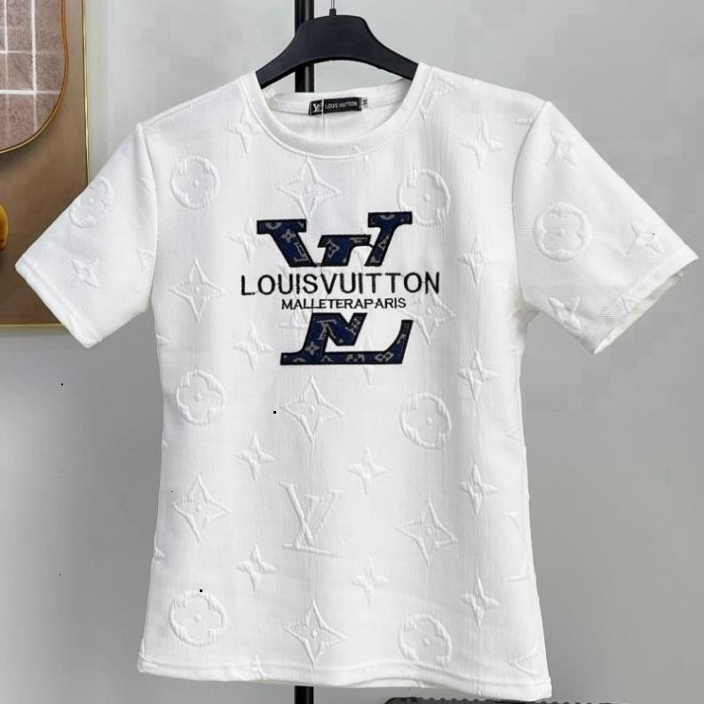 Áo Thun Nam Cotton Cổ Tròn Rập Vân Nổi Sang Chảnh Thoáng Mát Hot Trend 2026