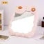 GƯƠNG ĐỂ BÀN VIỀN MÂY - Gương Decor Phòng Ngủ Treo Tường Họa Tiết Đáng Yêu