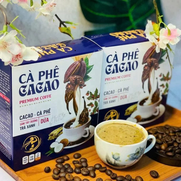 Cà phê Cacao Mộc Tâm Hộp 15 Gói Chính Hãng Cao Cấp - Cà phê cho chị em kiểm soát thân hình hoàn hảo an toàn hiệu quả