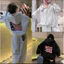 Áo Hoodie Thêu Cờ Mỹ Có Mũ Khoá Chất Nỉ Tàu Form Boxy Dành Cho Nam Nữ Xu Hướng 2025, Áo Khoác Thời Trang Thật. Hot Trend
