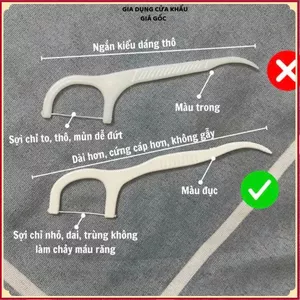 HỘP TĂM CHỈ NHA KHOA SỢI MẢNH CAO CẤP - Hỗ Trợ Vệ Sinh Kẽ Răng Sạch Sâu