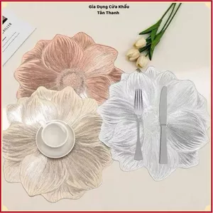 THẢM LÓT BÀN ĂN PHONG CÁCH CHÂU ÂU HÌNH HOA - Trang Trí Nội Thất