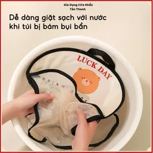 TÚI LƯỚI 1 NGĂN TREO TƯỜNG - Phù Hợp Phòng Ngủ Phòng TẮM