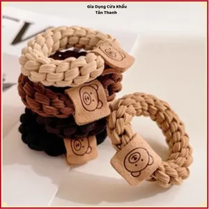 COMBO SÉT 136 DÂY CHUN BUỘC TÓC NHIỀU MÀU - Nhiều Kiểu Dáng Xinh Xắn