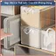 HỘP VẢI ĐỰNG QUẦN ÁO ĐỒ LÓT ĐA NĂNG 26L - Khung Thép PVC Cao Cấp Gấp Gọn Tiện Lợi