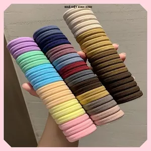 SET 20 DÂY BUỘC TÓC NỮ CAO SU, dùng mùa hè tiện lợi gọn nhẹ, Dây Buộc Tóc Gia Dụng