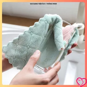 LAU CHÉN BÁT 2 MẶT TIỆN LỢI, Đa Năng, Tái Sử Dụng, Thấm Hút Tốt, Dễ Dùng