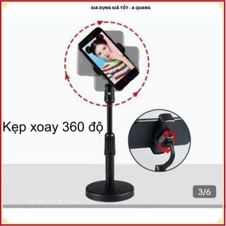 Giá Đỡ Điện Thoại Để Bàn Cho Bé Học Online, LIVE TREAM, KẸP ĐIỆN THOẠI ĐA NĂNG