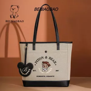Túi Đeo Vai, Túi Totebag BeiBaoBao Nữ Size 30 Cao Cấp Chính Hãng 8398