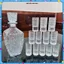LY RƯỢU THỦY TINH 20ML HỌA TIẾT VÂN NỔI SANG TRỌNG . Bộ 6 Ly Rượu Nhỏ Thủy Tinh Dày Dặn