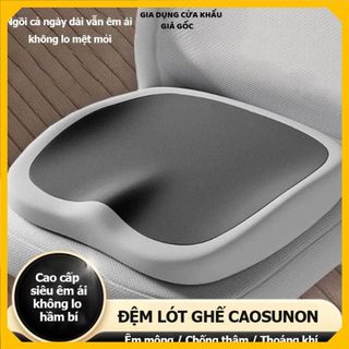 ĐỆM GHẾ CAO SU NON ĐA NĂNG - Hỗ Trợ Cột Sống, Ngồi Không Mỏi