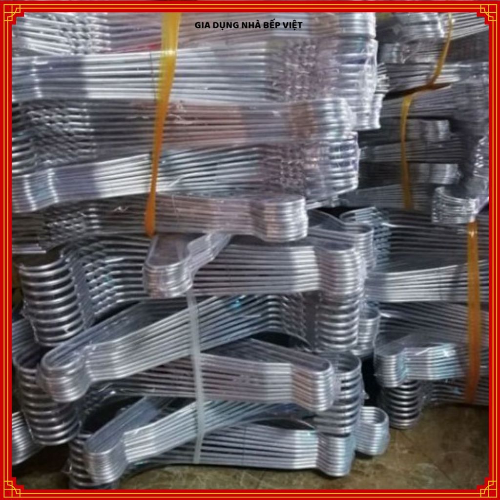 (COMBO 20) MÓC INOX BẠC TREO QUẦN ÁO CHỐNG OXY HÓA, BỊCH 10 MÓC GIA ĐÌNH TIỆN LỢI