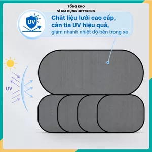 RÈM CHE NẮNG XE HƠI CAO CẤP - Chống Nắng Cách Nhiệt, Dùng Cho Mọi Loại Xe