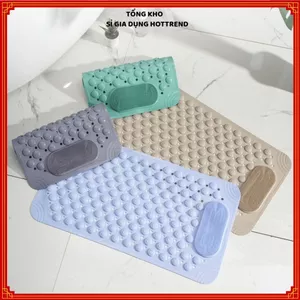 THẢM NHÀ TẮM CHỐNG TRƯỢT CAO CẤP - Silicon Massage Chân Êm Ái