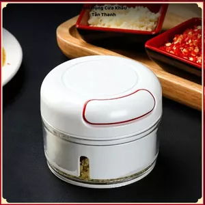 MÁY XAY TỎI ỚT MINI CAO CẤP - Dụng Cụ Xay Thực Phẩm Đa Năng Tiện Dụng