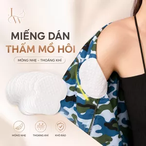 Miếng dán thấm mồ hôi nách dùng 1 lần, siêu mỏng, thấm hút tốt, chống ướt áo
