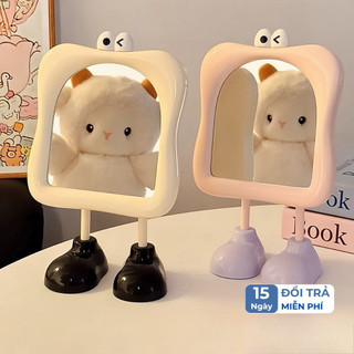 [HOT] Gương Trang Điểm Để Bàn Dễ Thương Mini Có Chân Đứng – Gương Makeup Soi Mặt Kiểu Cute Trang Trí Bàn Học Bàn Làm Việ