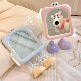 [HOT] Gương Trang Điểm Để Bàn Dễ Thương Mini Có Chân Đứng – Gương Makeup Soi Mặt Kiểu Cute Trang Trí Bàn Học Bàn Làm Việ