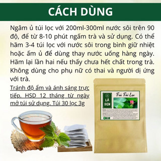 Trà Lá Sen Túi Lọc - An Thần Dễ Ngủ - Triệu Quang 30 Lọc
