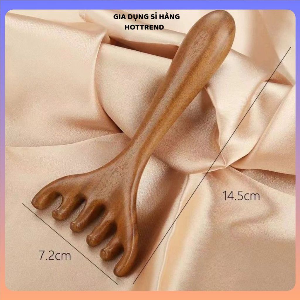 (COMBO 3) LƯỢC MASSAGE ĐẦU TRIỆU LỘ TƯ - Dụng Cụ Kích Mọc Tóc Và Thư Giãn Toàn Thân