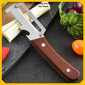 DAO NẠO CỦ QUẢ BẰNG THÉP KHÔNG GỈ - Gọt Vỏ Nhanh Chóng, Dễ Sử Dụng
