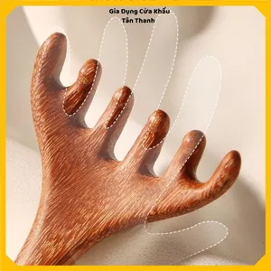 LƯỢC MÁT XA TRIỆU LỘ TƯ 4 TRONG 1 - Massage Đầu Mặt Cổ Vai Gáy Kích Mọc Tóc Đa Năng