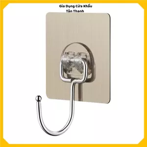 MÓC DÁN TƯỜNG INOX 304 CHỊU LỰC - Chắc Chắn, Tải Trọng Lên Đến 15KG
