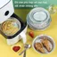 GIẤY BẠC LÓT NỒI CHIÊN KHÔNG DẦU - Khay Tròn 22CM Chống Dính Hiệu Quả
